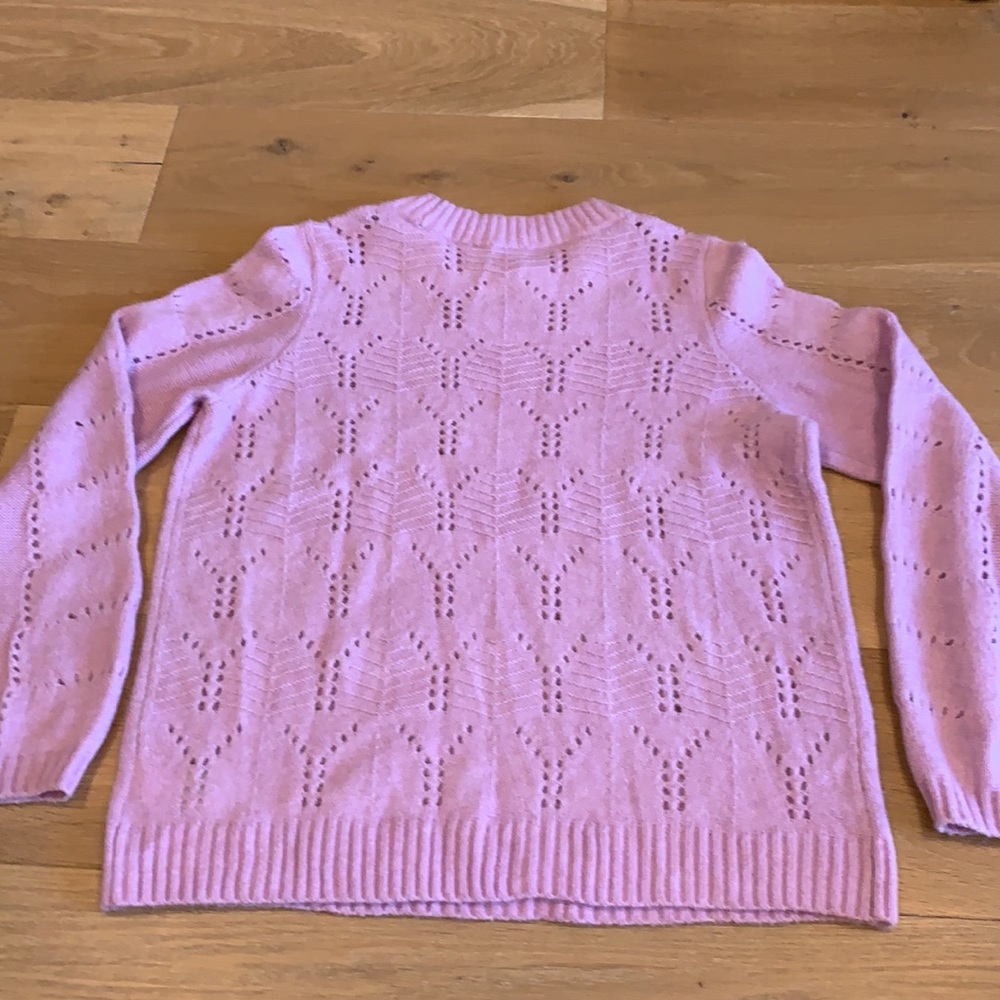 Gap Pointelle Crew Neck Sweater - Picture 6 of 8